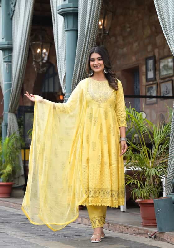 Daffodil Anarkali